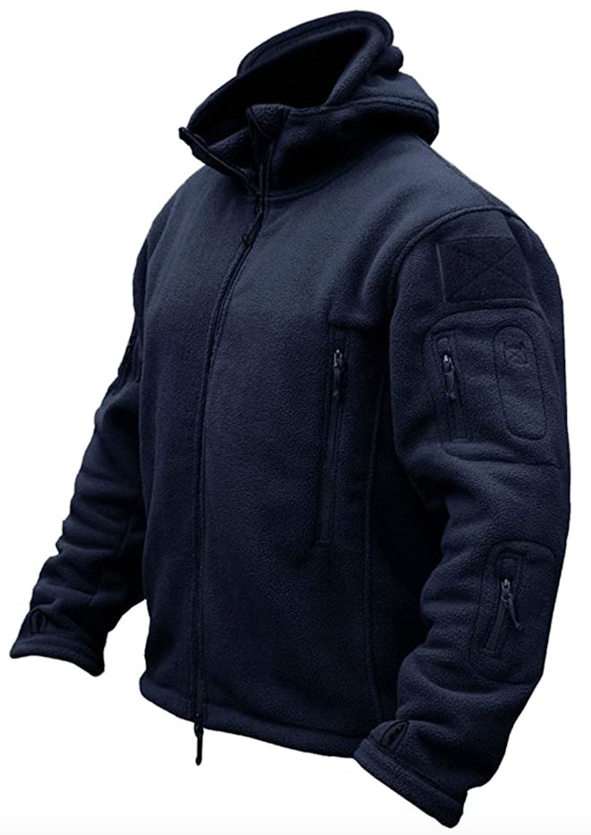 Warm Fleece Hooded Outdoor Jacket