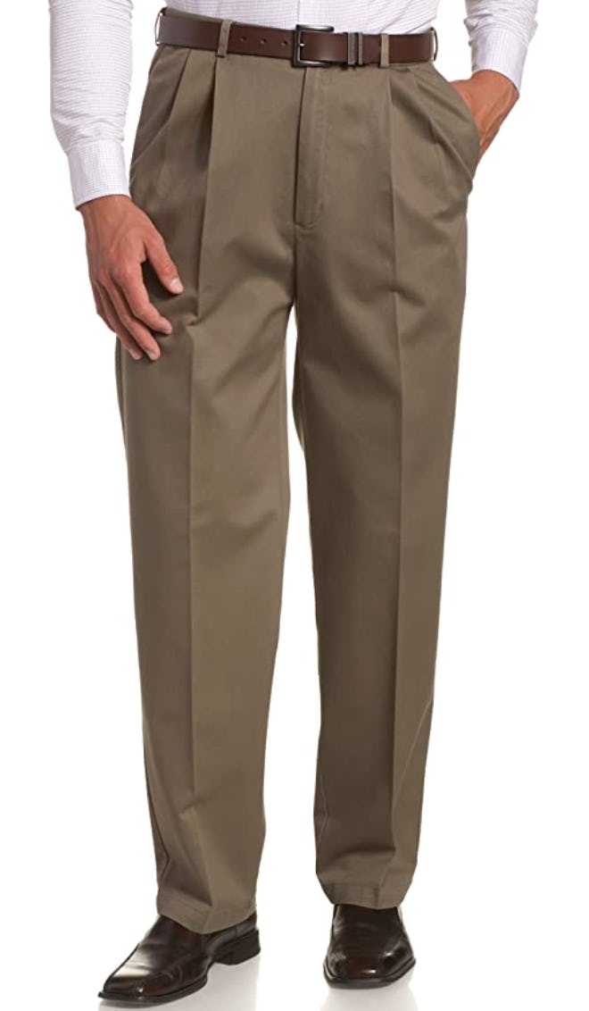 Twill Pleat Pant