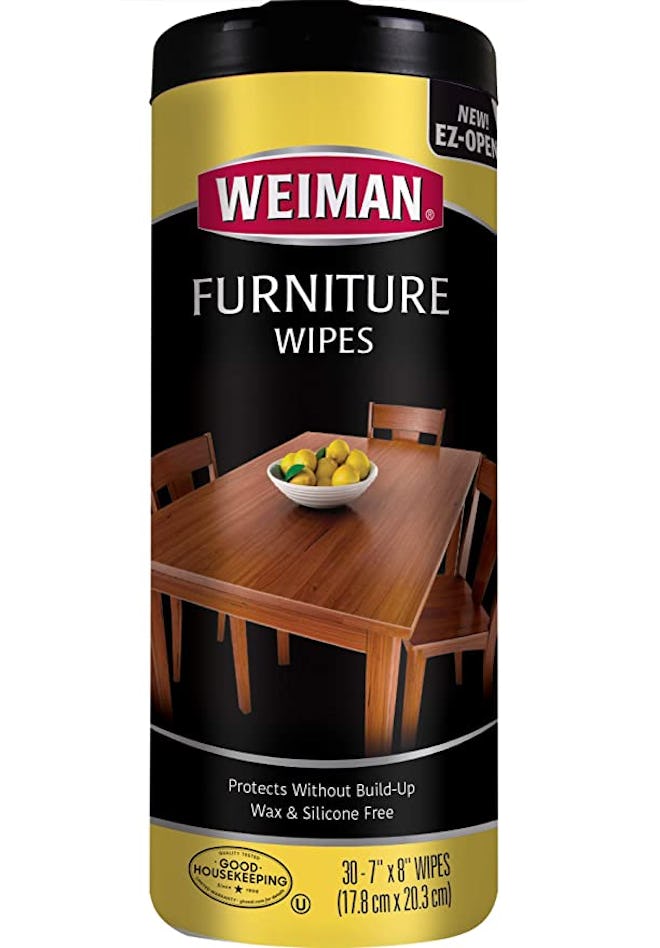 Weiman Wood Cleaner and Polish Wipes 