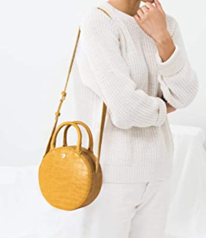 The Lovely Tote Co. Canteen Purse Circle Crossbody Bag