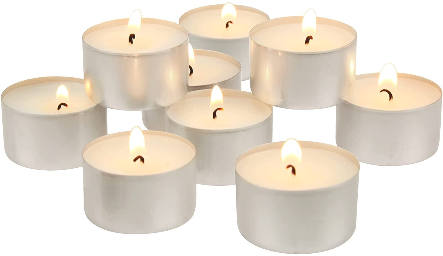 Stonebriar Long Burning Tea Lights (200-Pack)