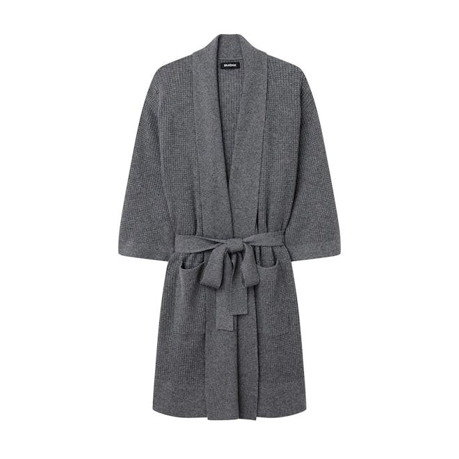 NAADAM Recycled Cashmere Waffle Robe