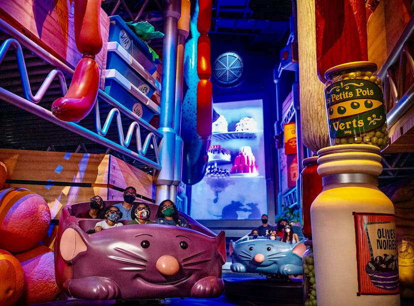 There are so many 'Ratatouille' Easter eggs in Disney World's Remy's Ratatouille Adventure.