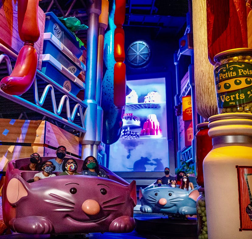 There are so many 'Ratatouille' Easter eggs in Disney World's Remy's Ratatouille Adventure.