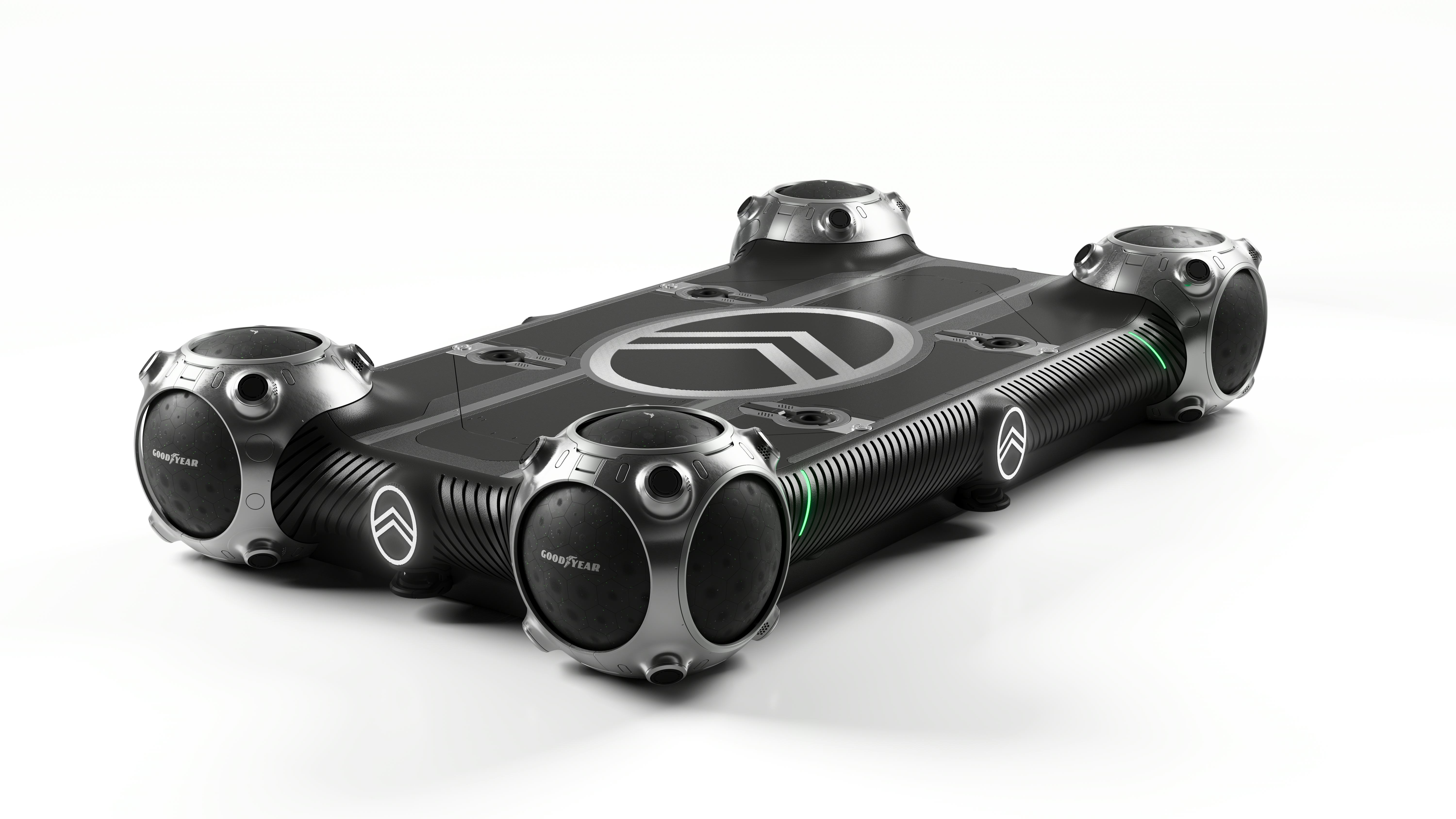 Citroën’s autonomous Skate electric vehicle for urban commuters. 