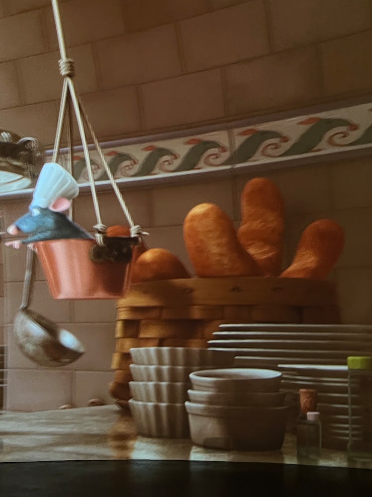 There are so many 'Ratatouille' Easter eggs in Disney World's Remy's Ratatouille Adventure.
