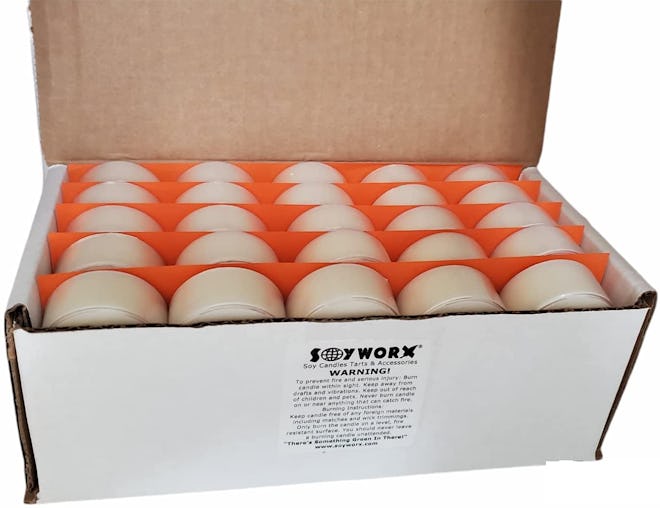Soyworx Soy Tea Lights (50-Pack) 