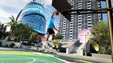 nba 2k22 city myplayer dunk