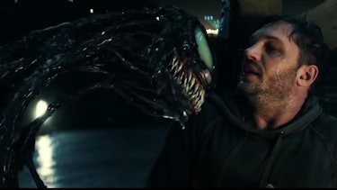 Venom gets in Eddie's face