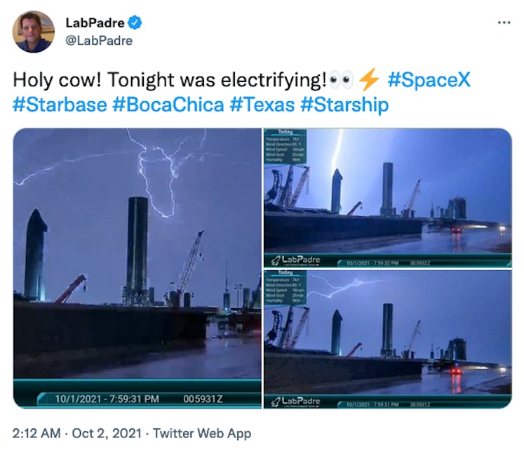 LabPadre's images from the lightning storm.