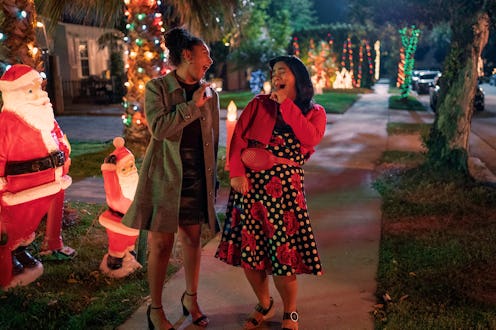 Sierra Capri as Monsé Finnie and Jessica Marie Garcia as Jasmine Flores in 'On My Block' Season 4 vi...