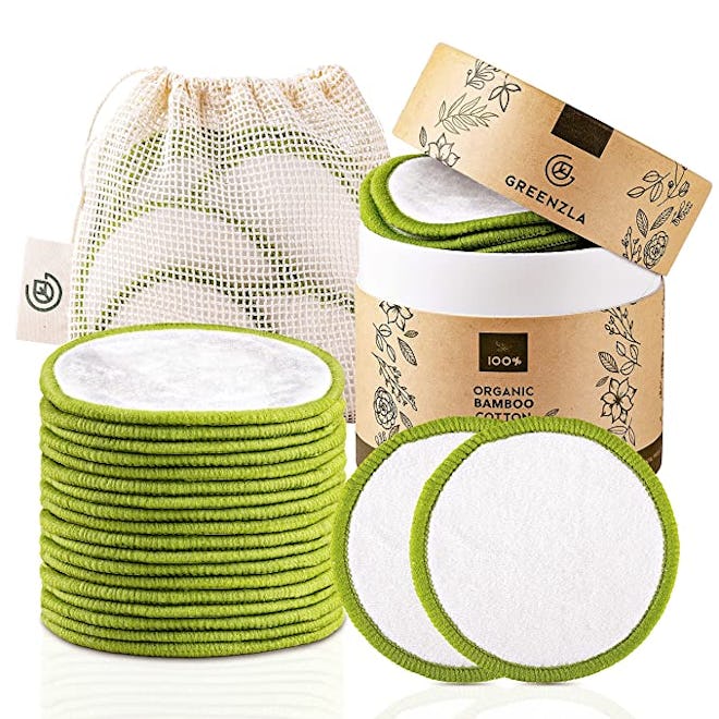 Greenzla Reusable Cotton Rounds (20 Pack)