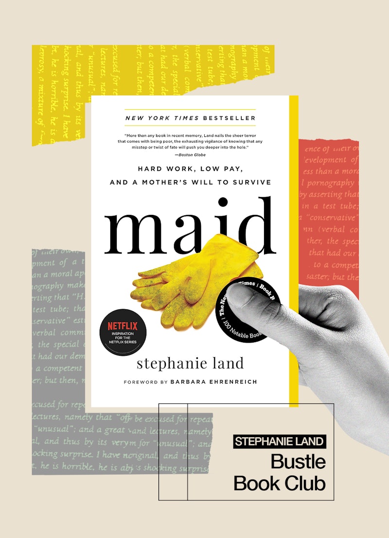 Cover of "Maid: Hard Work, Low Pay, and a Mother's Will to Survive", book by Stephanie Land