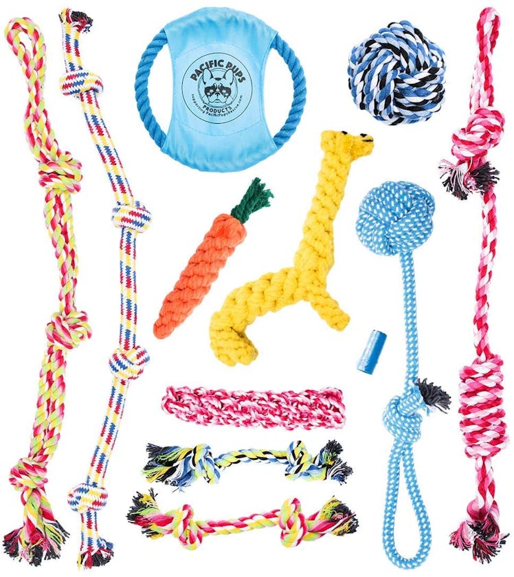Pacific Pups Products Rope Toys (11-Pack)