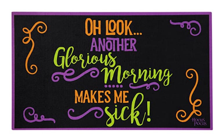 These Halloween doormats include iconic options from Spirit Halloween.