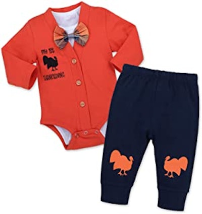 Baby Boys "My First Thanksgiving" Outfit