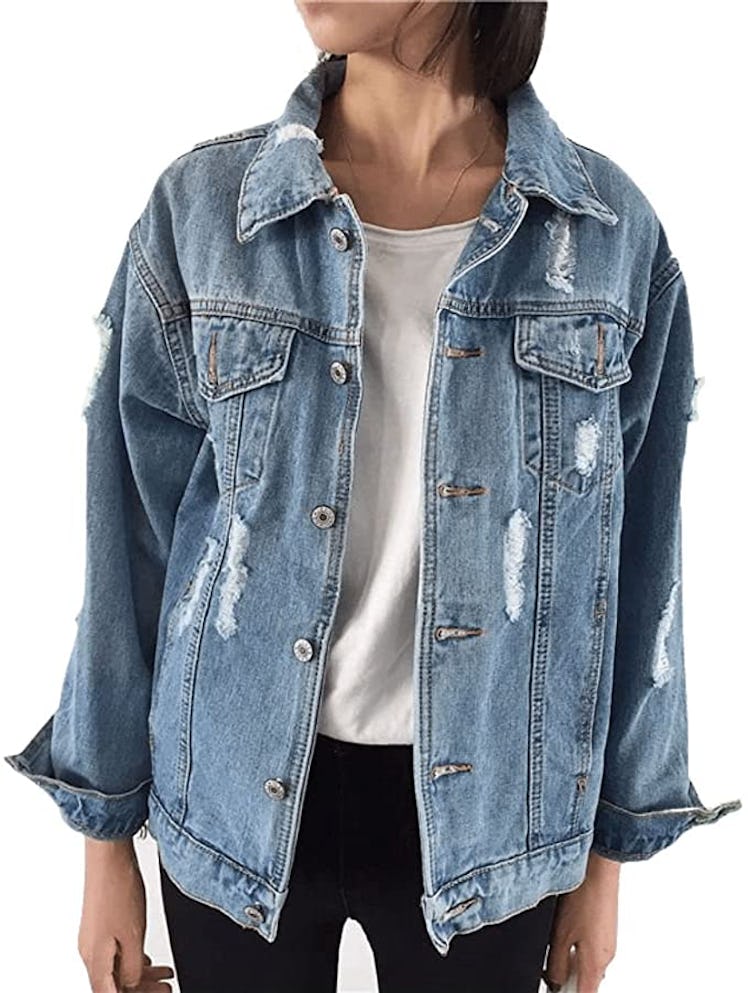 Beskie Oversized Denim Jacket 