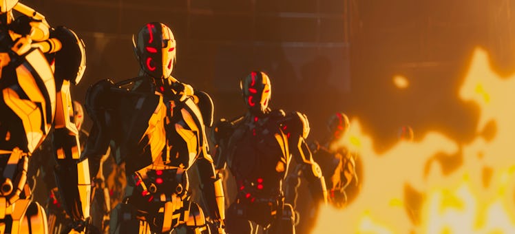 A legion of Ultron sentries in What If...? Episode 8