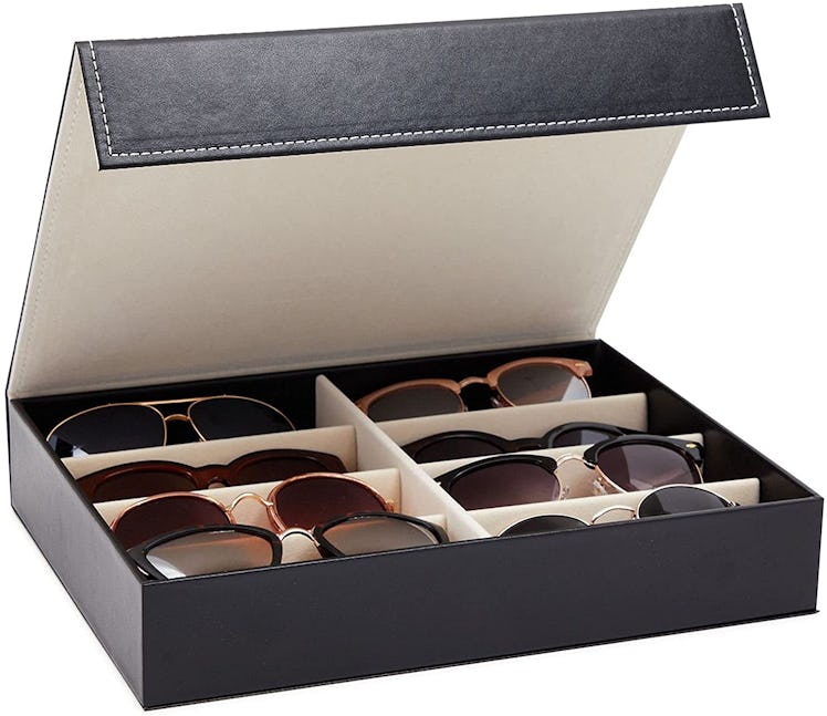 Juvale 8 Slot Glasses Storage Case