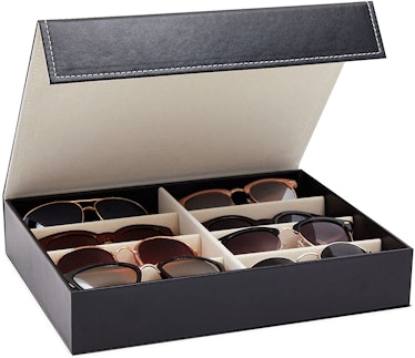 Juvale 8 Slot Glasses Storage Case