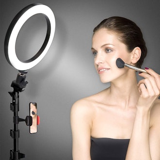 UBeesize 8-Inch Ring Light with Tripod & Phone Holder