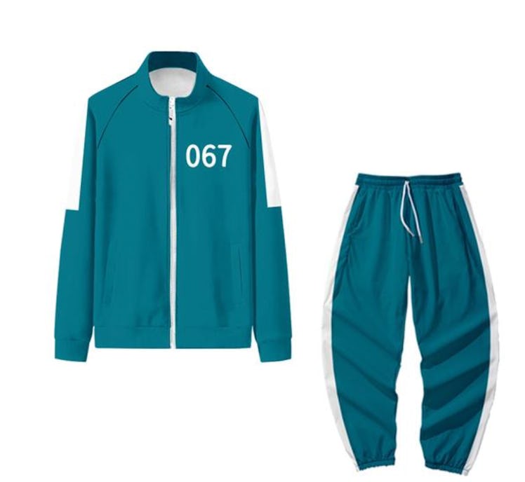 teal tracksuit