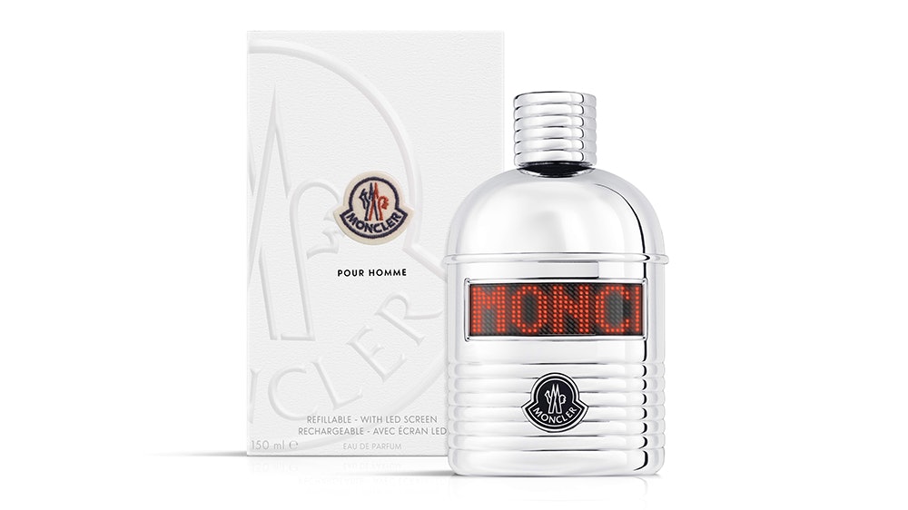 A Moncler Perfume Is Here, Featuring A Customizable LED Screen