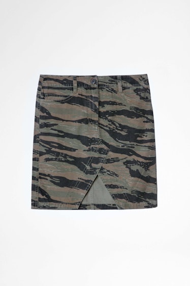 Jeu Camou camo printed skirt from Zadig & Voltaire.