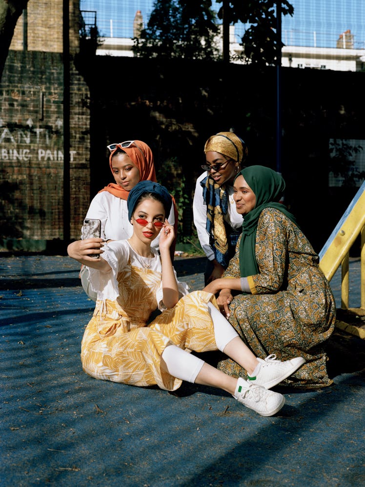 4 young women taking a selfie the week of November 1, 2021, which will be the best for all of their ...