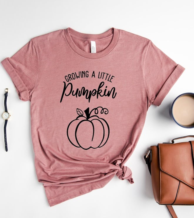 Growing a Little Pumpkin Pregnancy Shirt