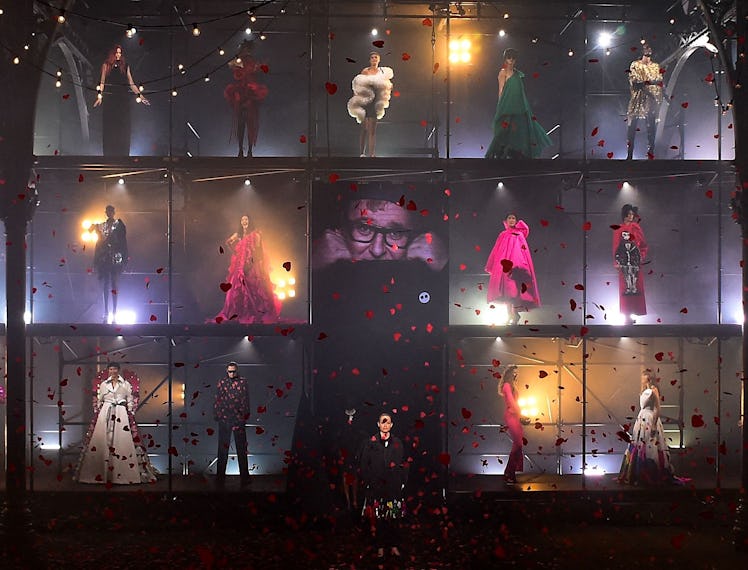 The grand finale of the AZ Factory Alber Elbaz tribute show