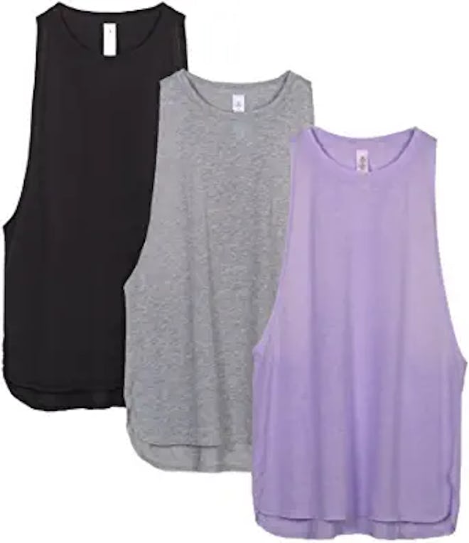 icyzone Workout Tank Tops (3-Pack)