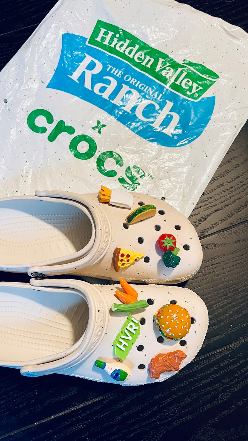 Crocs Hidden Valley Ranch clogs shoes review on feet