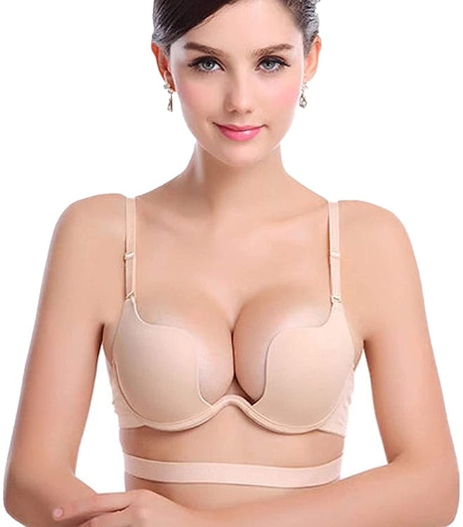 ZUKULIFE Multi-Way Convertible Push-Up Bra