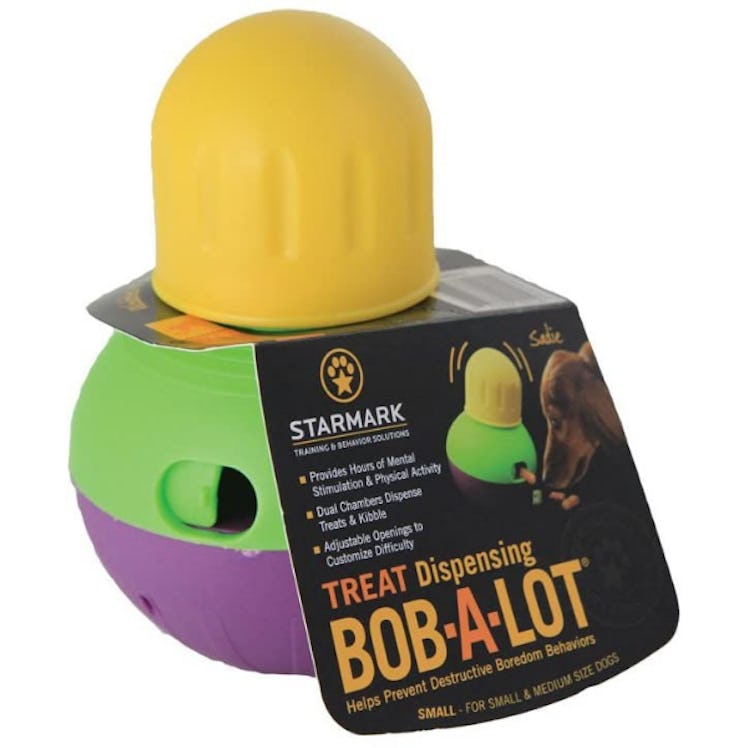 StarMark Bob-A-Lot Interactive Dog Toy