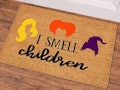 These Halloween doormats include cute and spooky options.