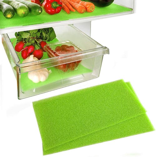 problem solving products Dualplex Refrigerator Shelf Liners (2-Pack)