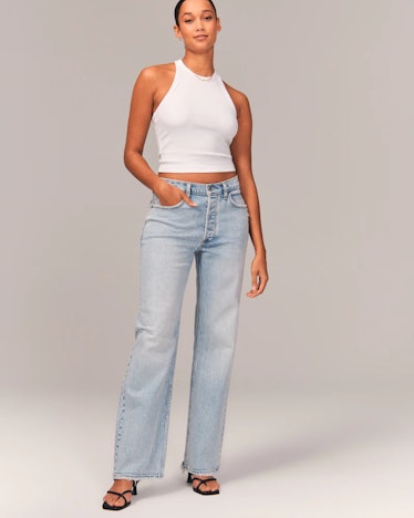 90s Low Rise Baggy Jeans
