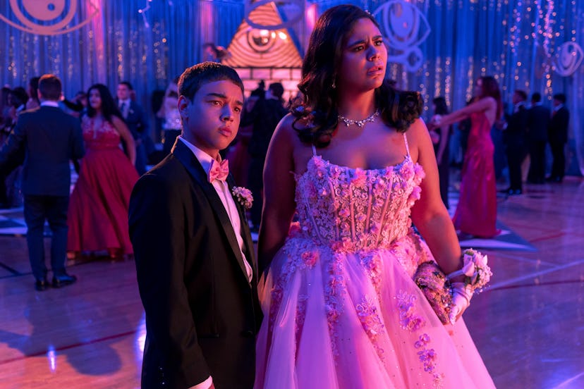 ON MY BLOCK (L to R) JASON GENAO as RUBY MARTINEZ and JESSICA MARIE GARCIA as JASMINE in episode 410…