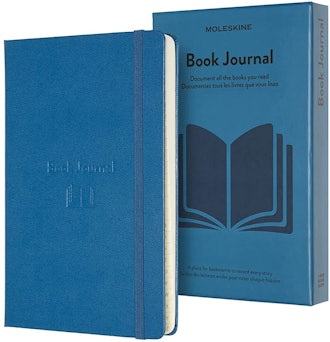 If you prefer Moleskine reading journals, consider this one available in different colors.