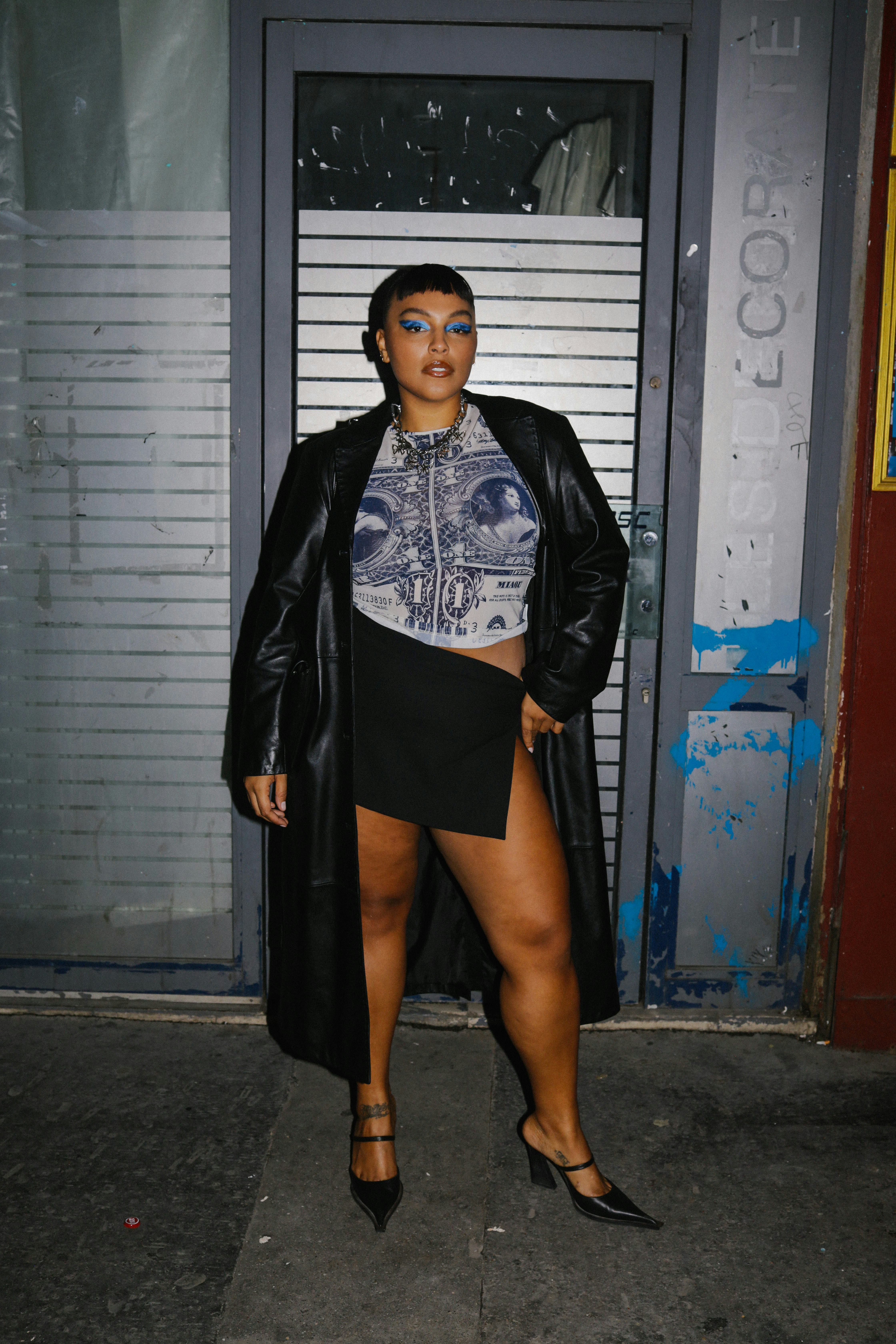 Paloma Elsesser at the Miaou dinner in Paris