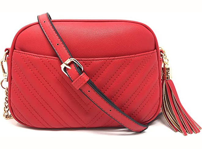 Lola Mae Quilted Crossbody Bag