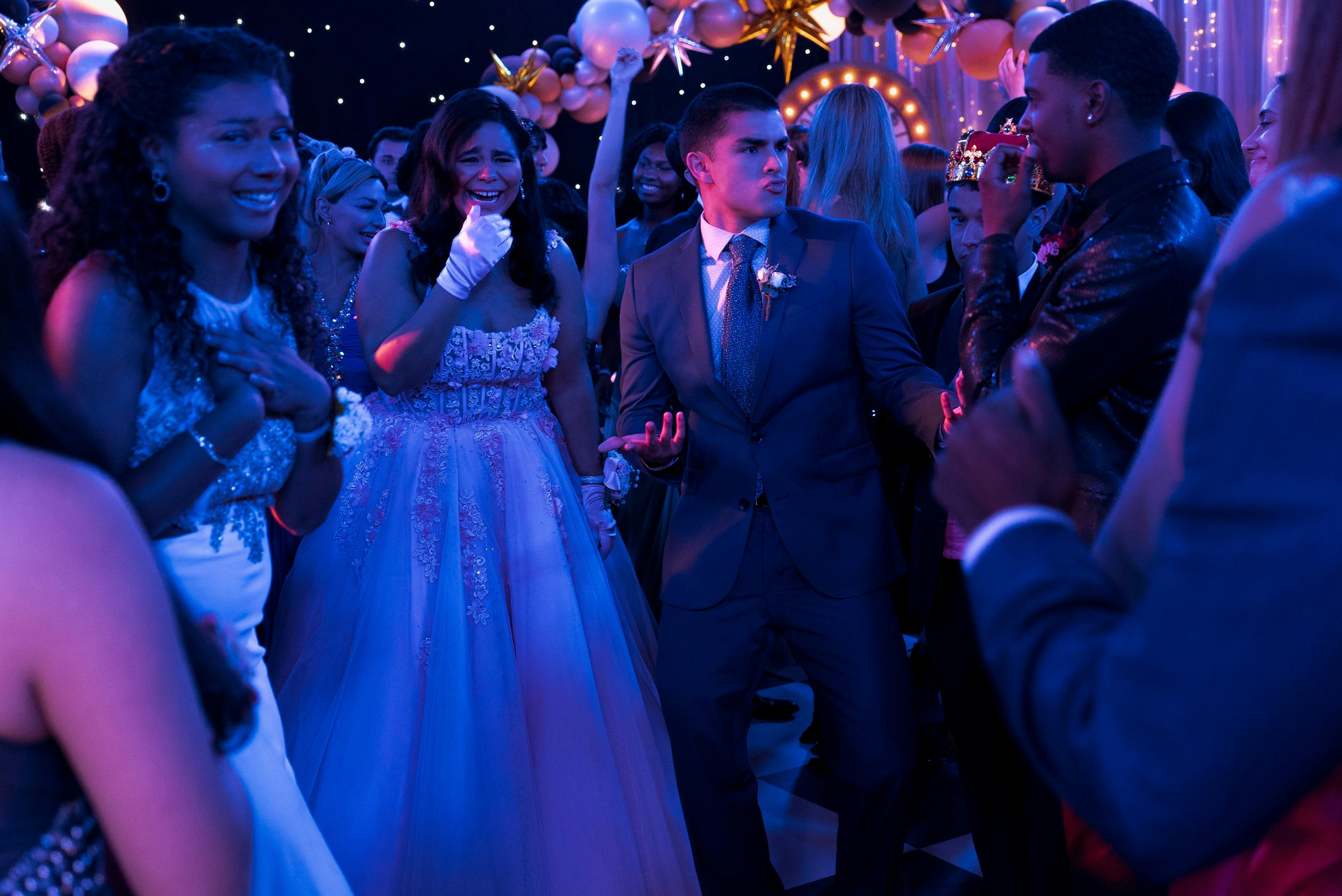 SIERRA CAPRI as MONSE FINNIE, JESSICA MARIE GARCIA as JASMINE, DIEGO TINOCO as CESAR DIAZ, JASON GEN&hellip;