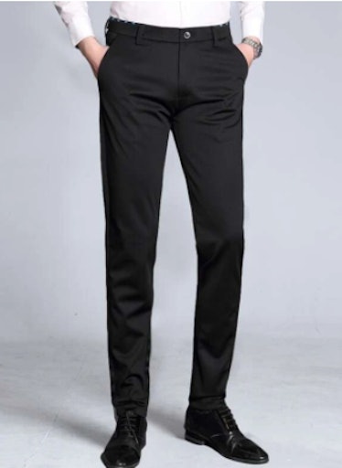 black dress pants for men
