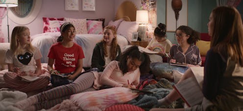 Shay Rudolph as Stacey McGill, Kyra Sanchez as Dawn Schafer, Vivian Watson as Mallory Pike, Anais Le...