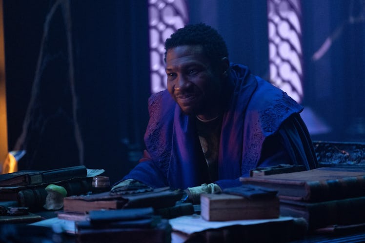 Jonathan Majors as He Who Remains, a Kang the Conqueror variant, in Loki Episode 6