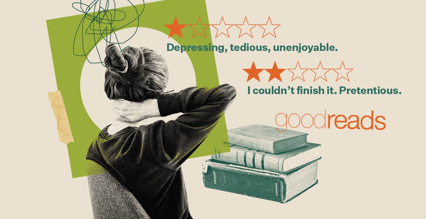 How Negative Goodreads Reviews Affect Authors