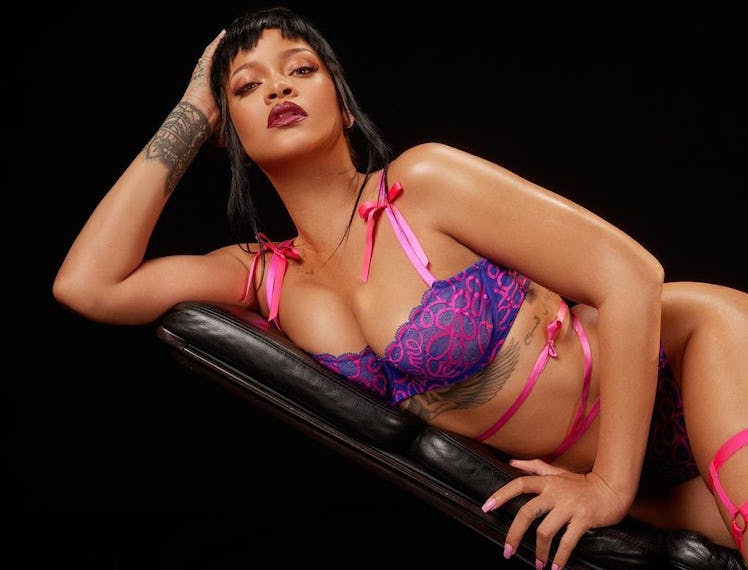 Rihanna modeling Savage x Fenty