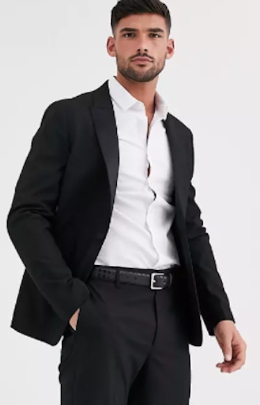 black suit jacket for men