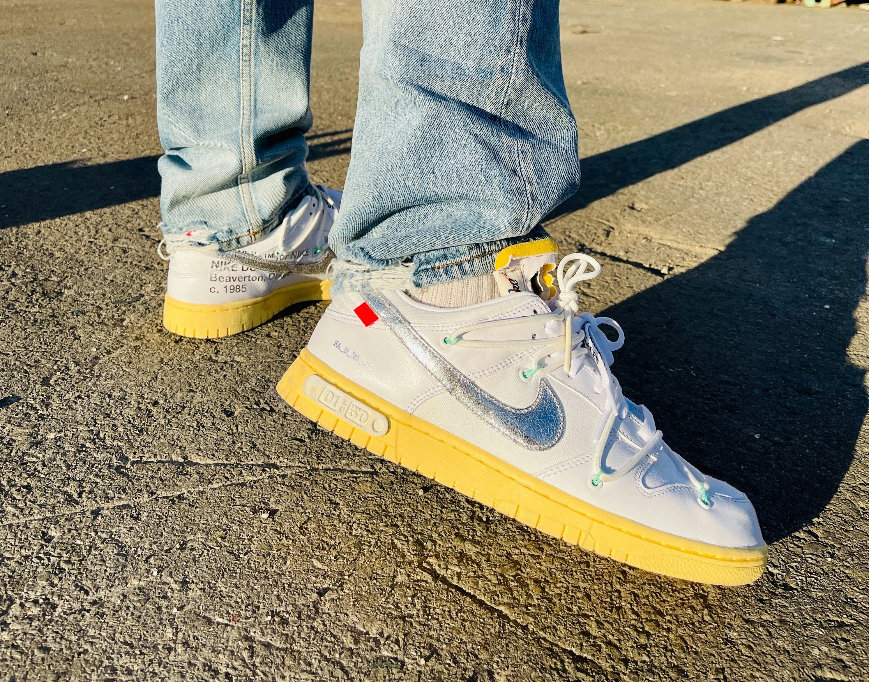 Wearing Nike's Off-White Dunk Low 'Lot 1': Best sneaker of 2021?